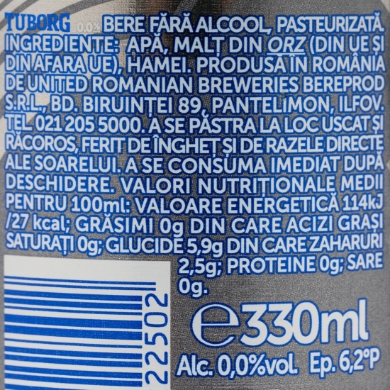 Bere blondă fără alcool 4x0.33l