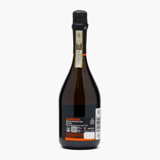 Vin spumant Prosecco alb Extra Dry Valdobbiadene, 11%, 0.75l