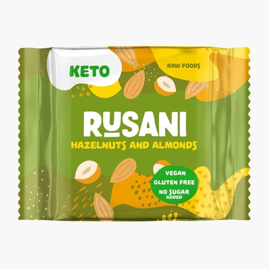 Biscuite vegan cu migdale și alune, fără zahăr adăugat 40g