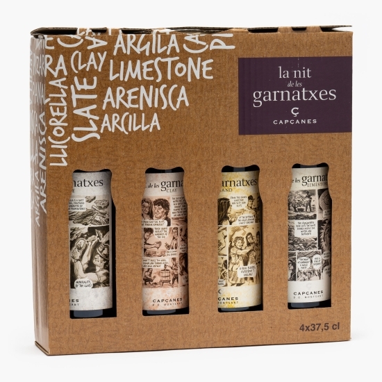 Kit de degustare vin, Sand, Clay, Limestone, Slate, 4 x 0.375l