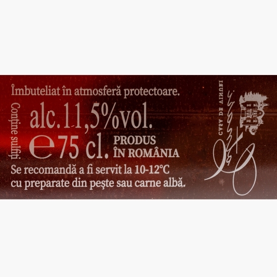 Vin rose demisec Busuioacă de Bohotin Euforia, 11.5%, 0.75l