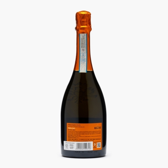 Vin spumant alb extra sec Prosecco Treviso, 11%, 0.75l