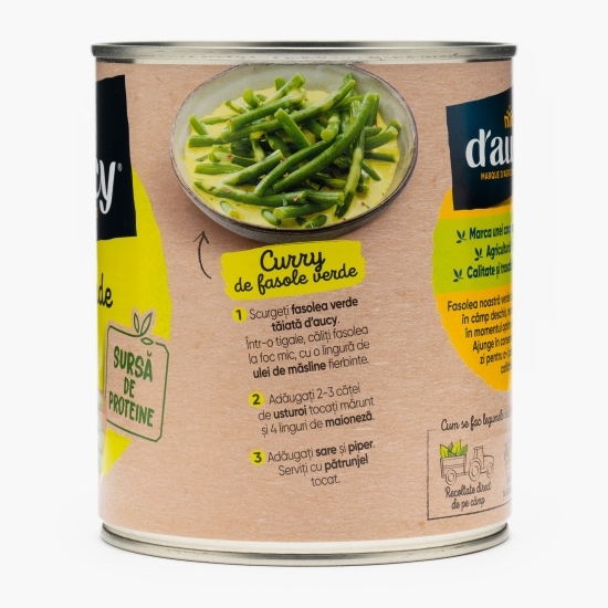 Fasole verde tăiată 800g