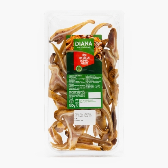 Urechi de porc pârlite, fâșii 150g