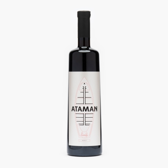 Vin roșu sec Ataman Merlot, 14%, 0.75l