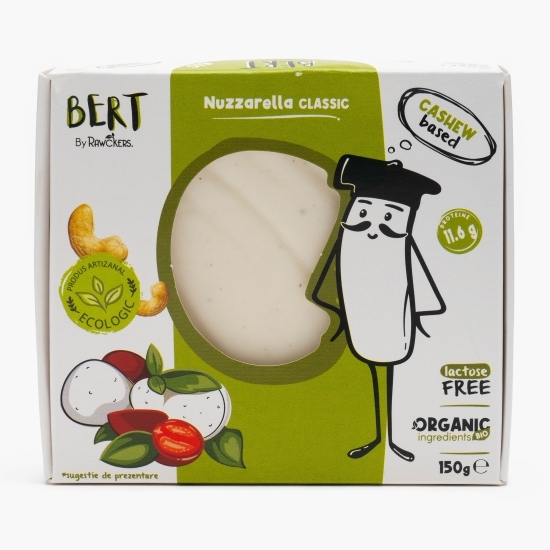 Specialitate vegetală eco Nuzzarella Classic din nuci caju 150g