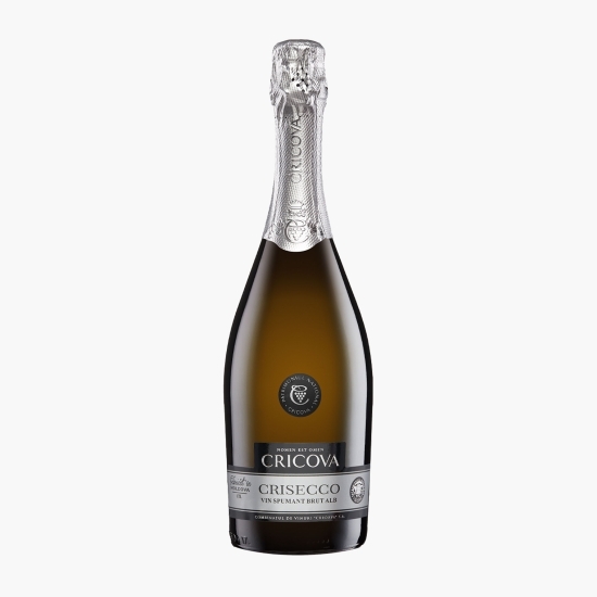 Vin spumant alb brut Crisecco, 12.5%, 0.75l