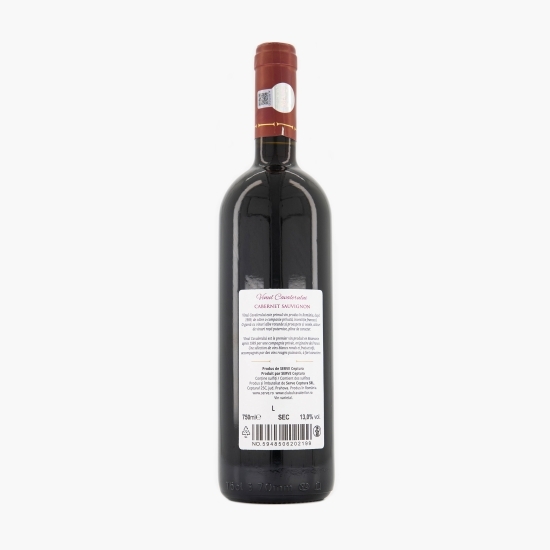 Vin roșu sec Cabernet Sauvignon, 13%, 0.75l