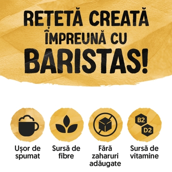 Băutură vegetală din ovăz Barista 1l