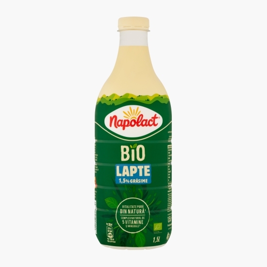 Lapte eco 1.5% grăsime, 1.5l