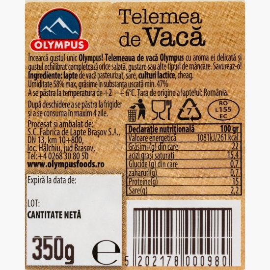 Telemea de vacă 350g