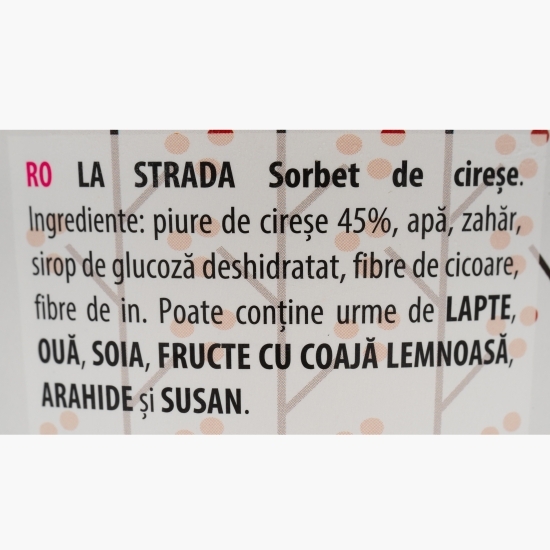 Sorbet de cireșe 500ml