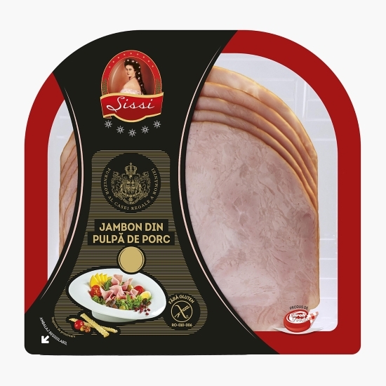 Jambon din pulpă de porc feliat 170g