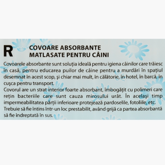 Covorașe absorbante pentru câini Pet Pad, 60x60, 10 buc