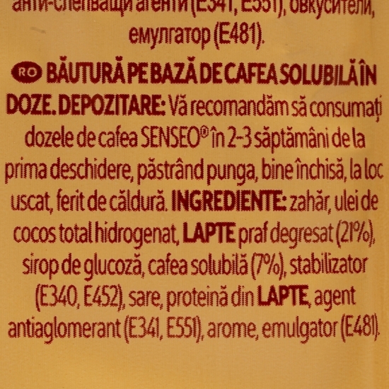 Paduri de cafea Cafe Latte, 8 băuturi