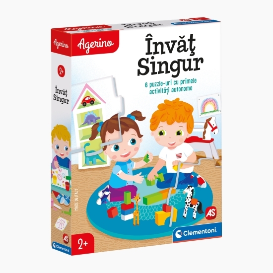 Învață singur: 6 puzzle-uri cu primele activități autonome Agerino, +2 ani