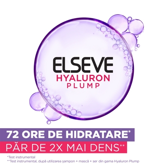 Ser redensificator hidratant Hyaluron Plump pentru păr deshidratat, 150ml