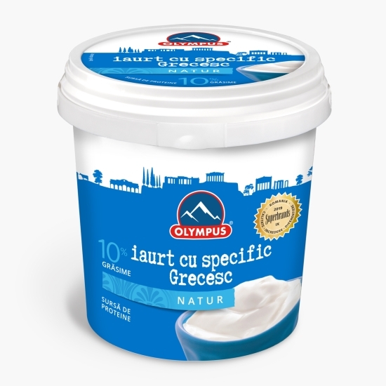 Iaurt cu specific grecesc natur 10% grăsime 900g