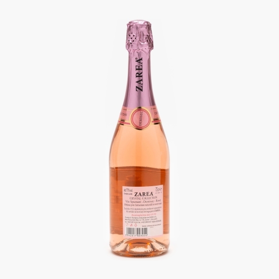 Vin spumant rose demisec Crystal, 11%, 0.75l