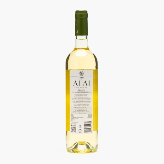 Vin alb demisec ALAI, Chardonnay, 12.5%, 0.75l