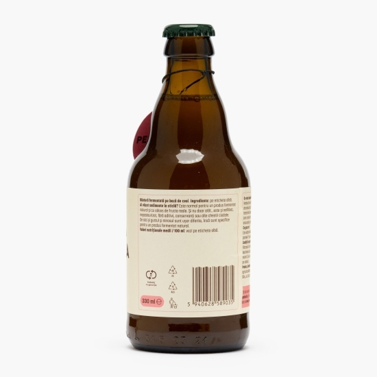 Kombucha cu pepene galben și zmeură (ediție limitată) 330ml