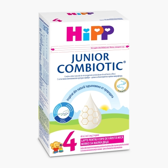 Formulă de lapte praf Junior Combiotic 4, +2 ani, 500g