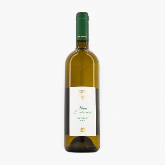 Vin alb sec Sauvignon Blanc, 12.5%, 0.75l