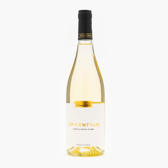 Vin alb sec Epicentrum Aligote & Muscat Ottonel, 12.5%, 0.75l