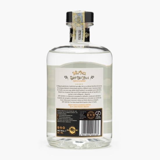 Dry Gin No. 4, 40% alc. 0.7l