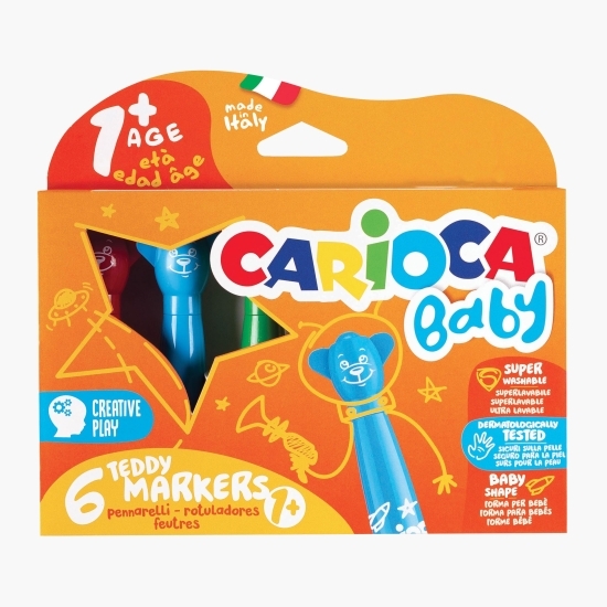 Set 6 carioci Baby Marker, +1 an