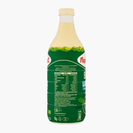 Lapte eco 1.5% grăsime, 1.5l