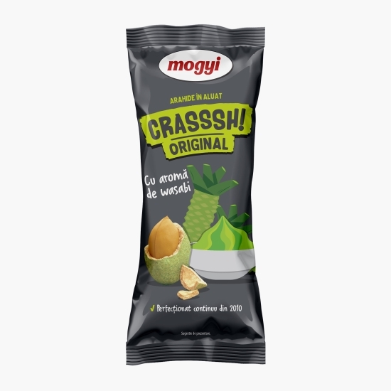 Arahide în crustă crocantă Crasssh!, aromă wasabi 60g