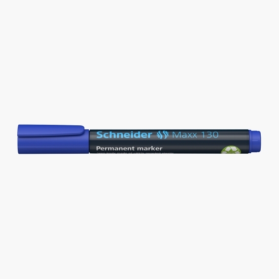 Marker permanent cu vârf rotund 1-3mm, albastru