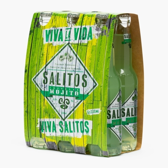 Cocktail din vin de fructe Mojito, 5%, 6x0.33l