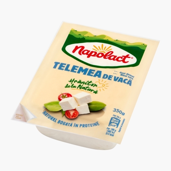 Telemea de vacă cu gust domol 350g