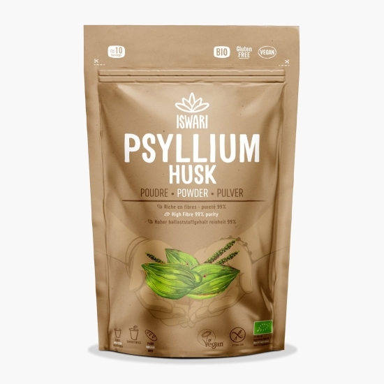 Psyllium eco, sub formă de pulbere 125g