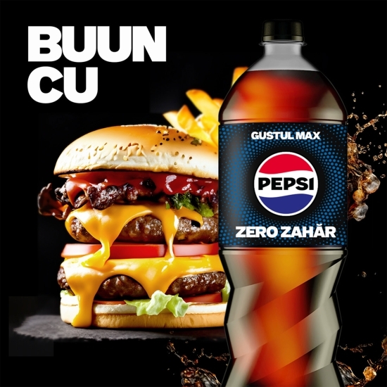 Băutură carbogazoasă Max zero zahăr 2x2l