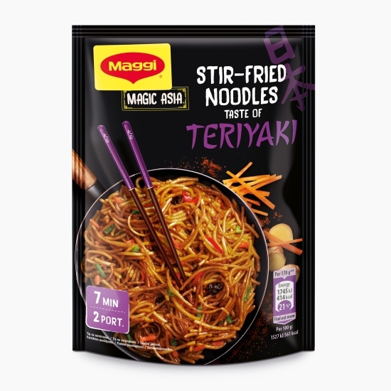 Amestec pentru tăiței prăjiți cu sos Teriyaki 130g