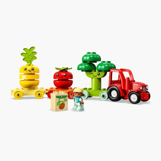 Primul meu tractor cu fructe și legume, Duplo, +18 luni