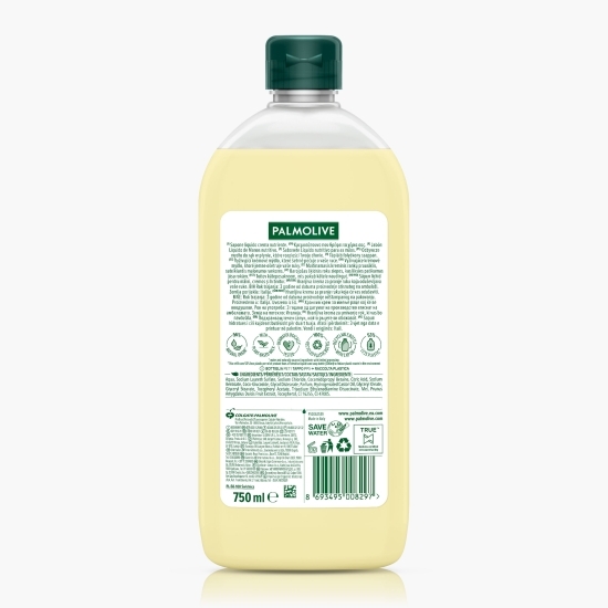 Rezervă săpun lichid Naturals Milk&Honey, refill 750ml