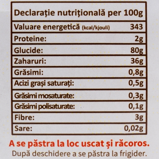 Caise infuzate în suc de mere, fără zahăr 200g