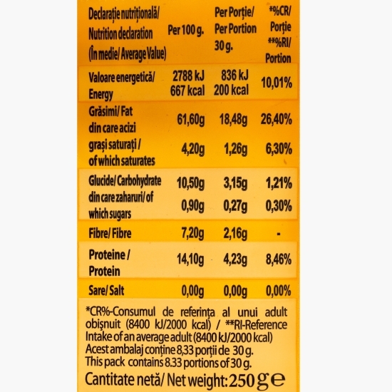 Alune de pădure crude 250g