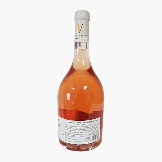 Vin rose sec Ion Vlădoi Băbească Neagră & Fetească Neagră, 13.9%, 0.75l