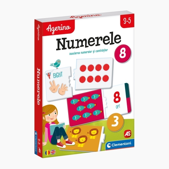 Joc educativ Numerele, 3-5 ani