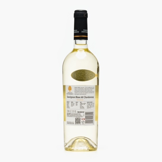 Vin alb sec Sauvignon Blanc & Chardonnay, 12%, 0.75l