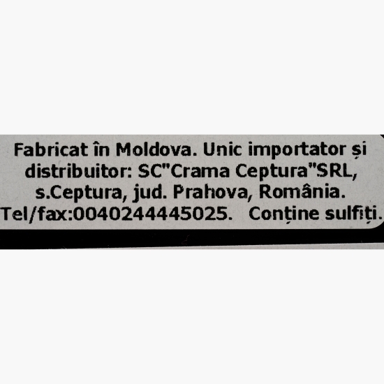 Vin roșu sec Rară Neagră, 13.5%, 0.375l 