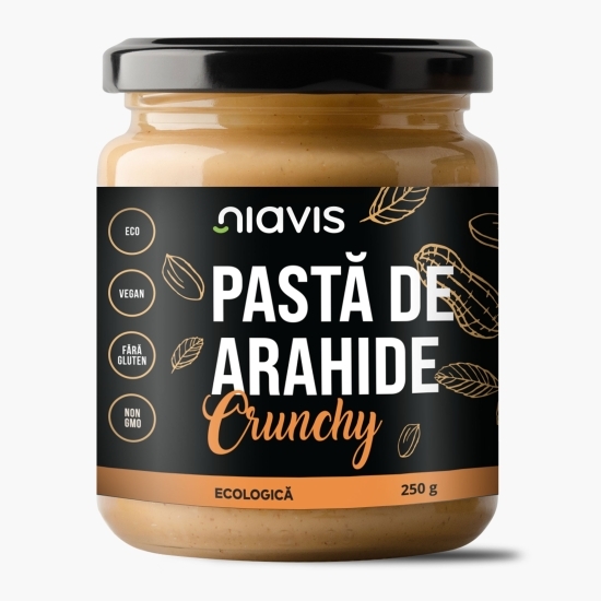 Pastă de arahide eco Crunchy 250g