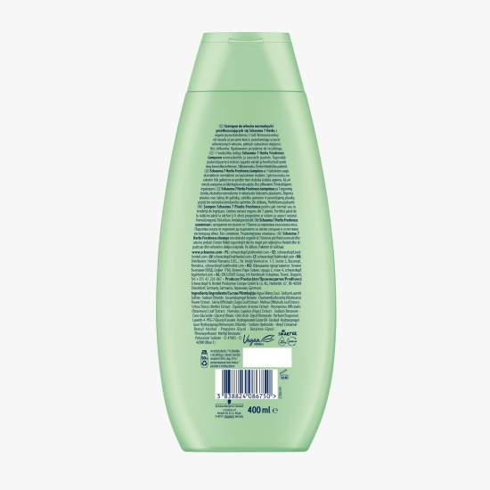 Șampon pentru păr normal și cu tendință de îngrășare 400ml