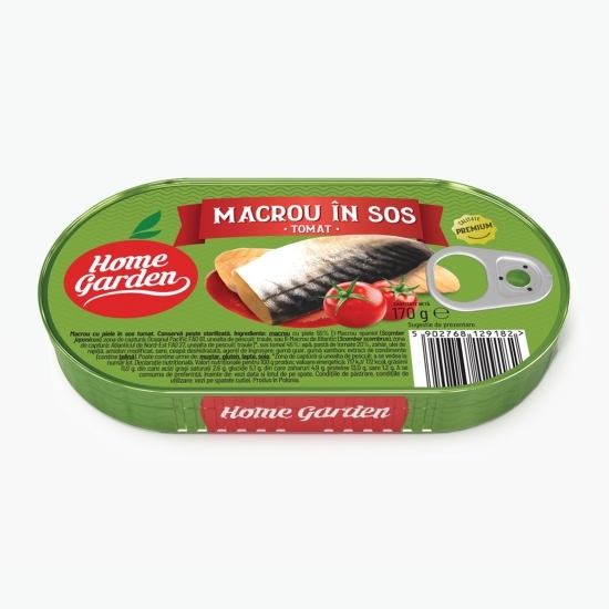 Macrou cu piele în sos tomat 170g