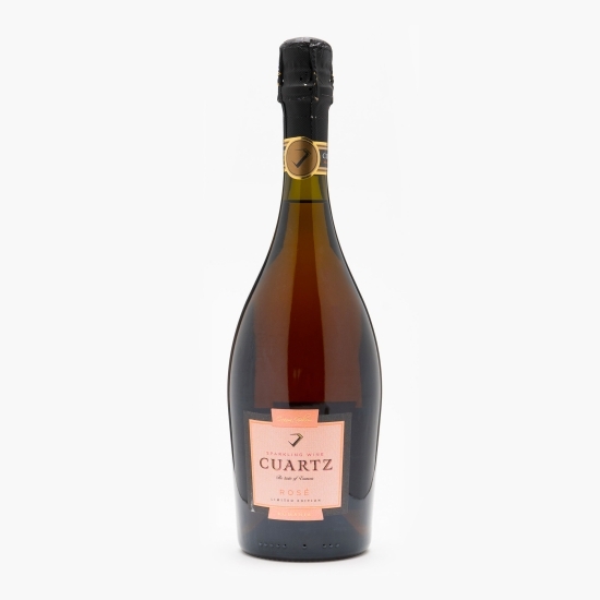 Vin spumant rose extra sec Cuartz, 12%, 0.75l